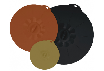 Captivate Brands Silicone Pan & Bowl Lids (pack of 3)